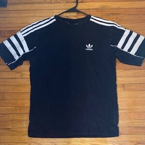 Black Adidas T-Shirt Short Sleeve